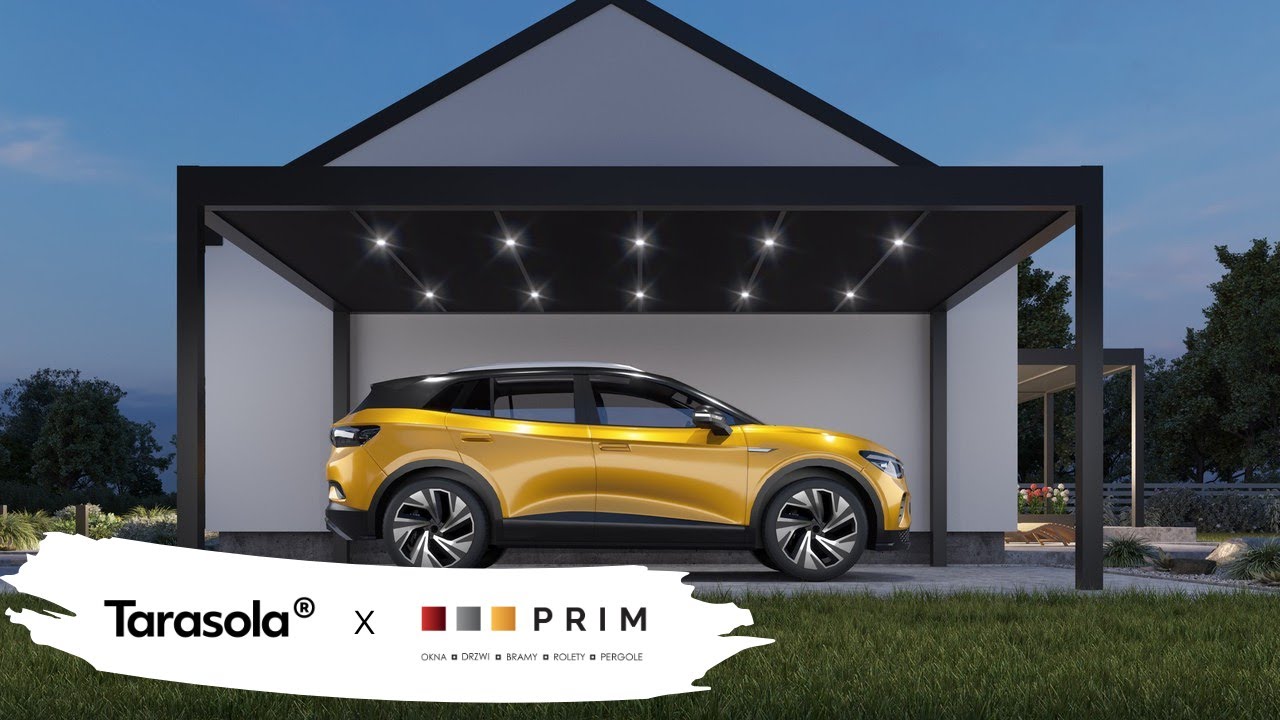 PRIM Dębica | Tarasola Carport - pergole aluminiowe, zadaszenia, wiaty garażowe