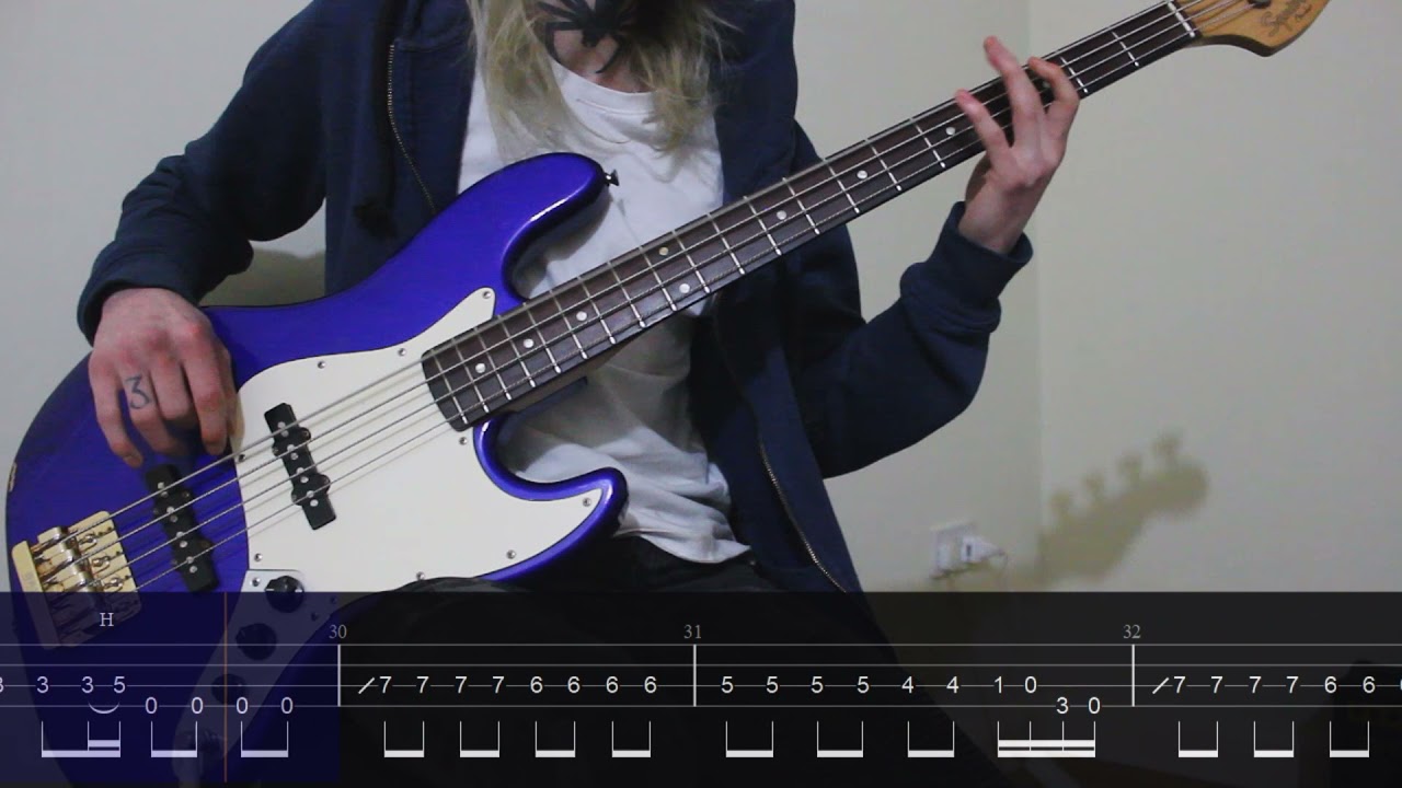 Three days grace - Pain [BASS TAB]
