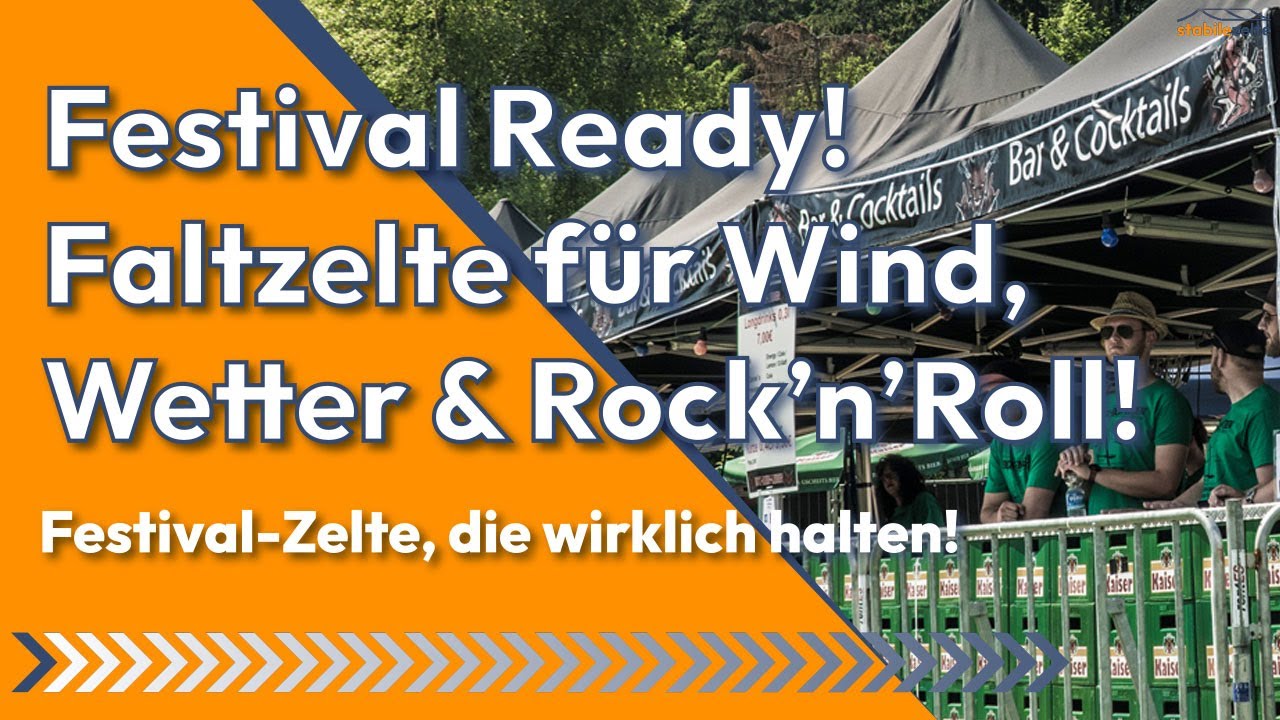 Festival-Ready – Dein Dach für dein Festival!