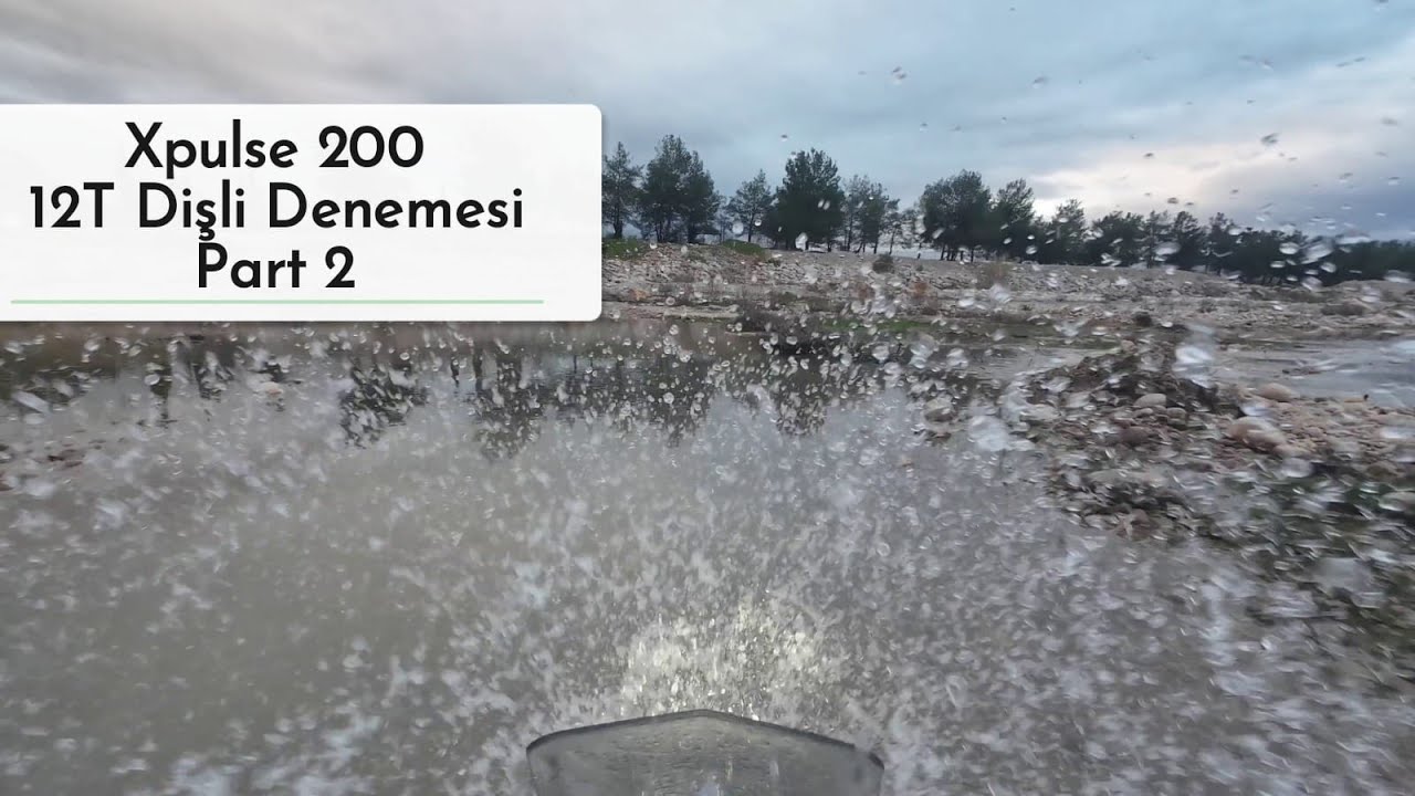 Hero Xpulse 200 | 12T Ön Dişli Denemesi  | Demirkapı'ya Çıkış, Kapuz'a İniş ve Su Geçişleri | Part 2