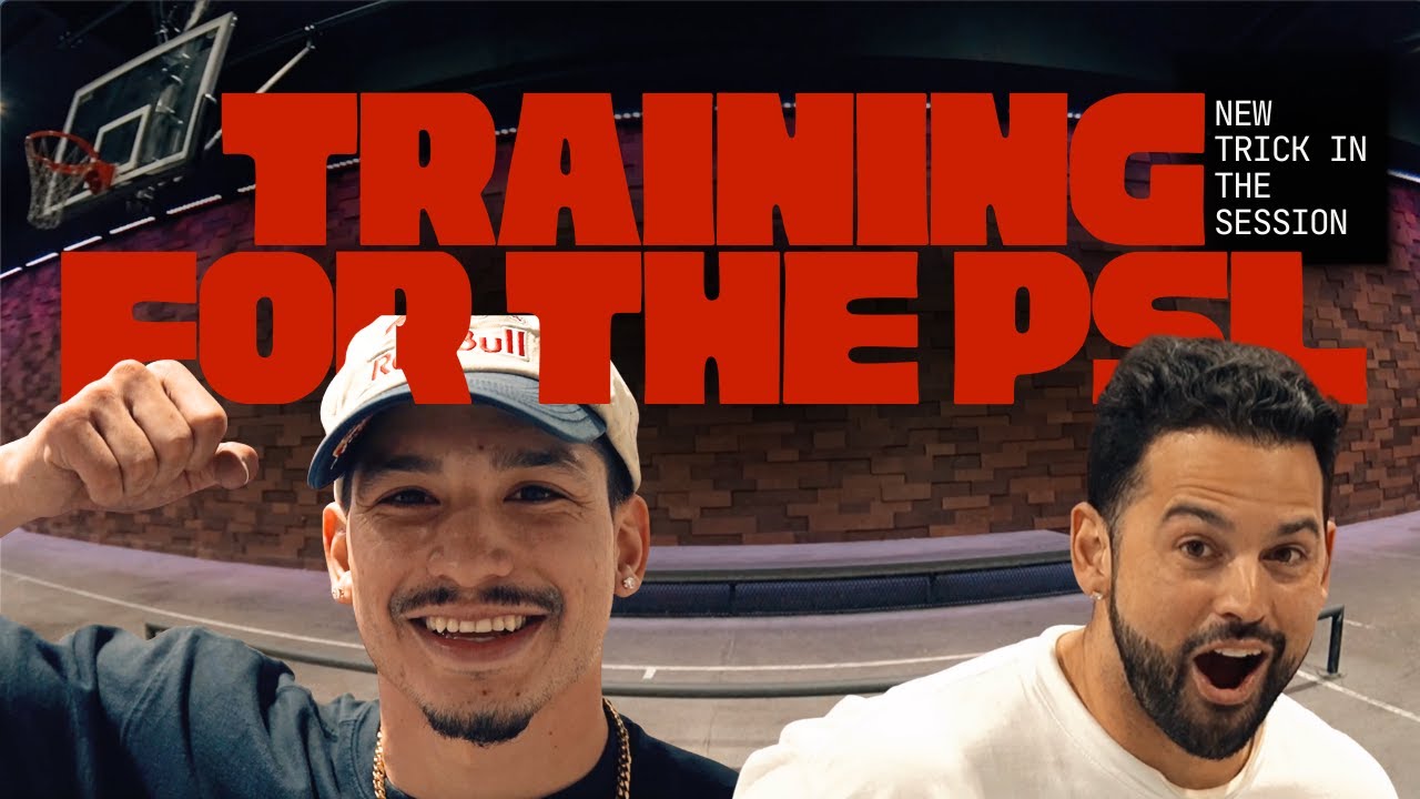 Paul Rodriguez and Angelo Caro training for the PSL