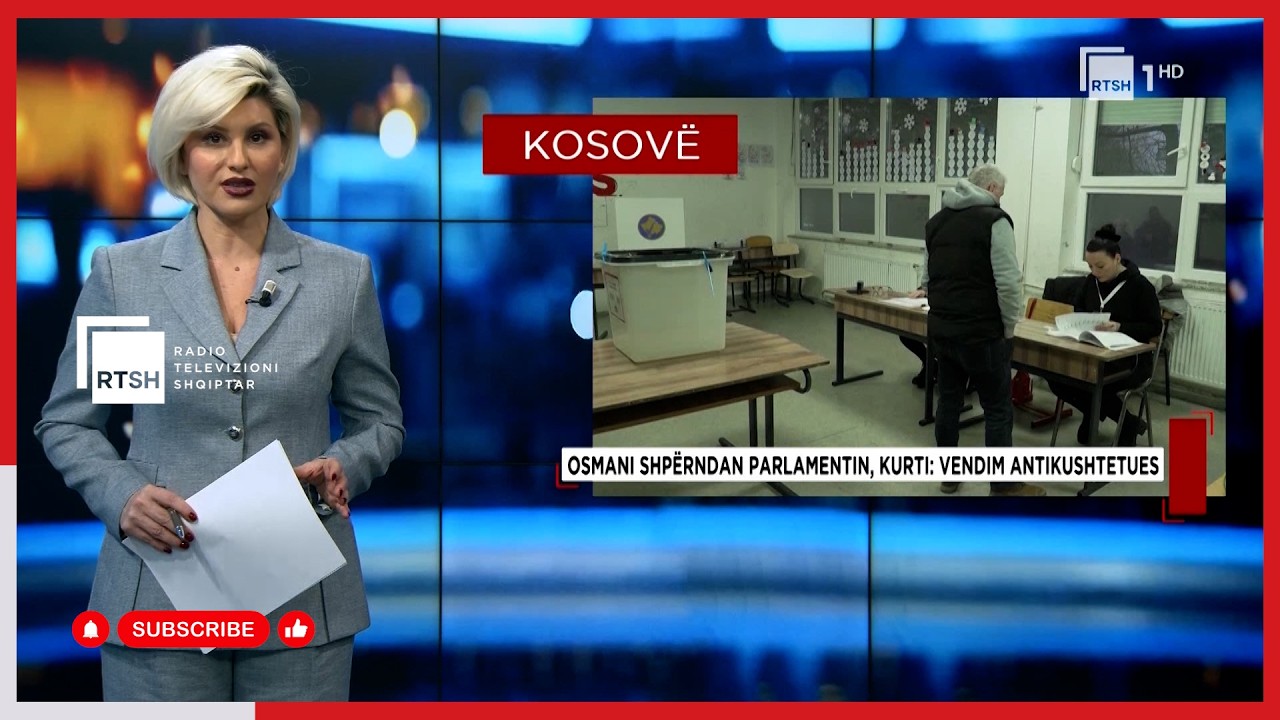 Edicioni Qëndror i Lajmeve - 6 Mars 2026, ora 20:00 | Revista Televizive në RTSH