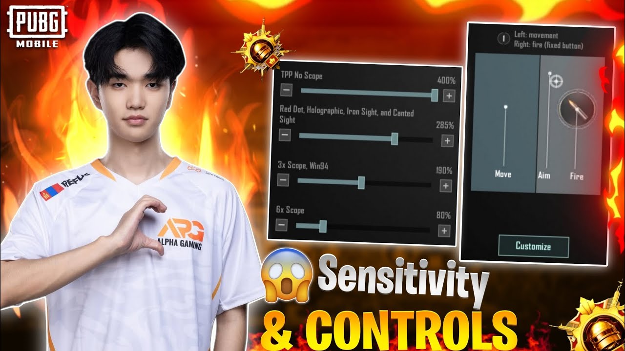 APG-Refuss😱 Close Range Sensitivity BGMI 4.2 Update🎯Zero Recoil Sensitivity For PUBG MOBILE🚨 