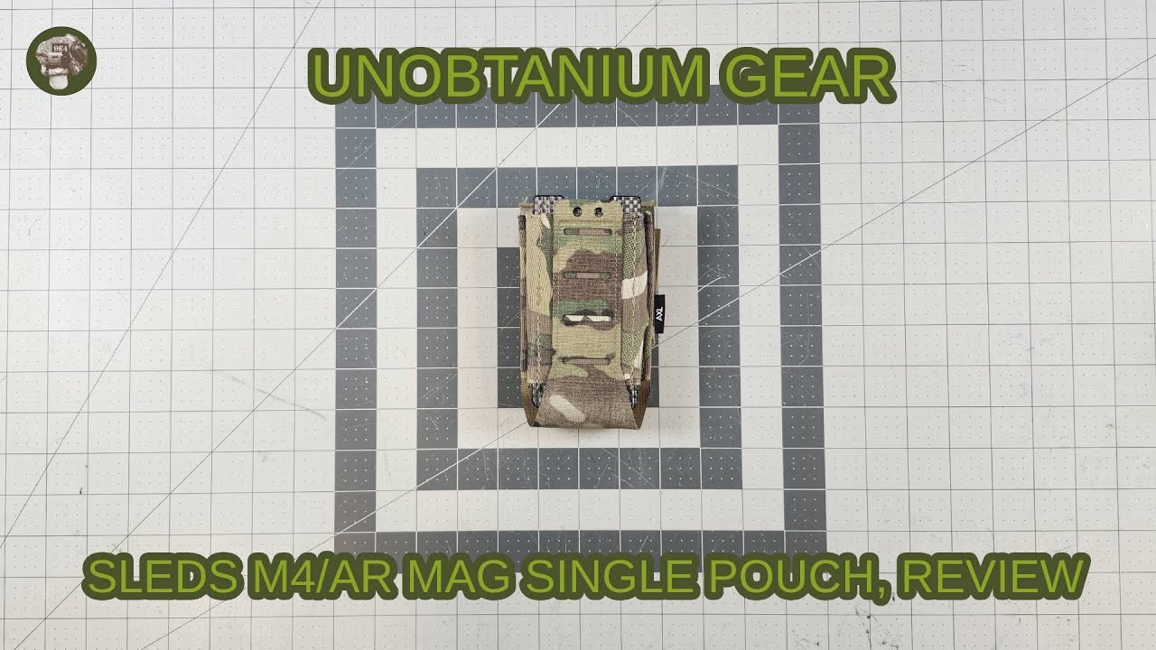 Unobtanium Gear SLEDS M4/AR pouch single, review