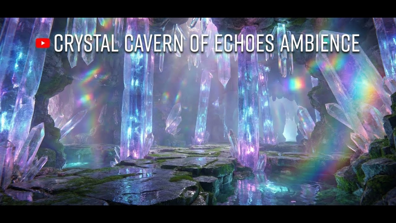 Crystal Cavern of Echoes (9‑Hour Cinematic Ambient Loop)