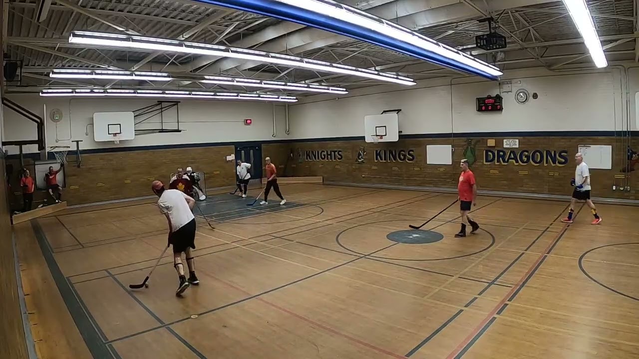 Go Pro - Thursday night ball hockey - Roger - 12 March 2026