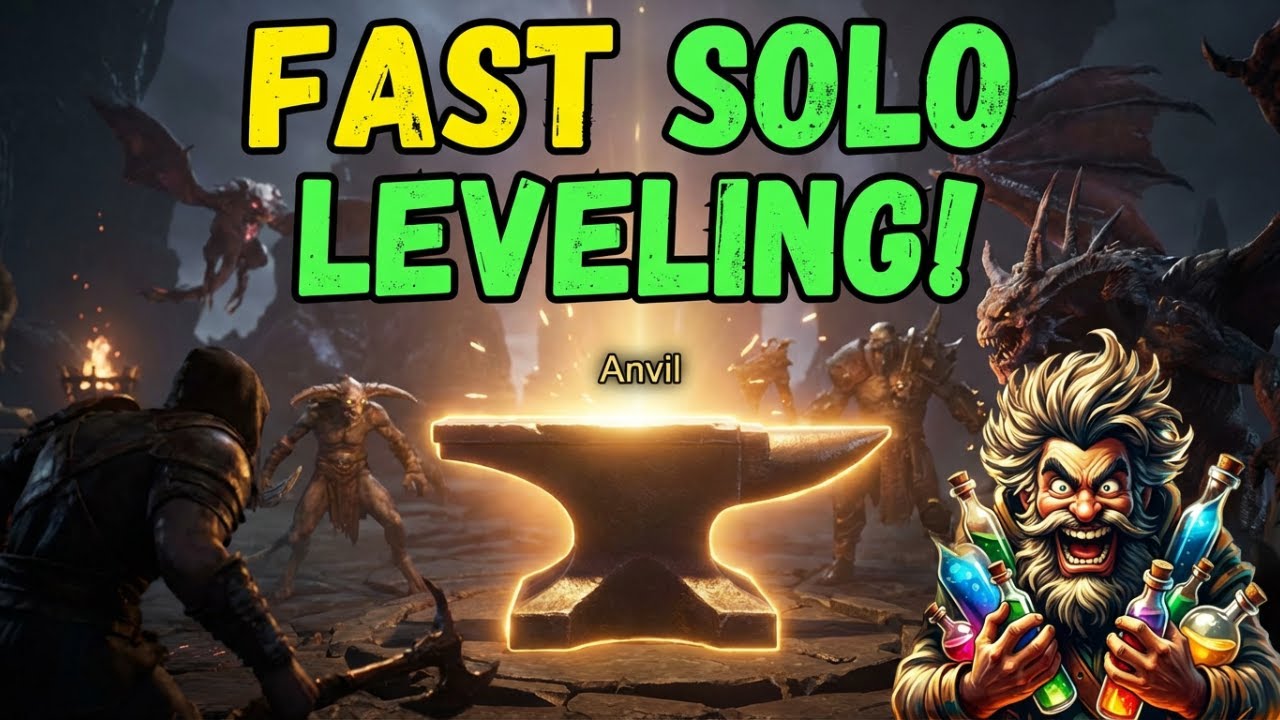 Ashes of Creation - Anvils Solo Leveling Guide 20-25
