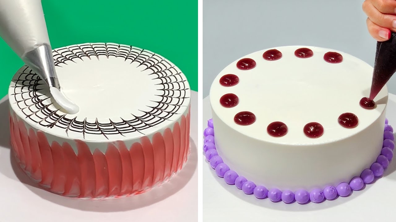 Stunning Cake Decorating Technique Like a Pro | Most Satisfying Chocolate Cake Decorating Recipes