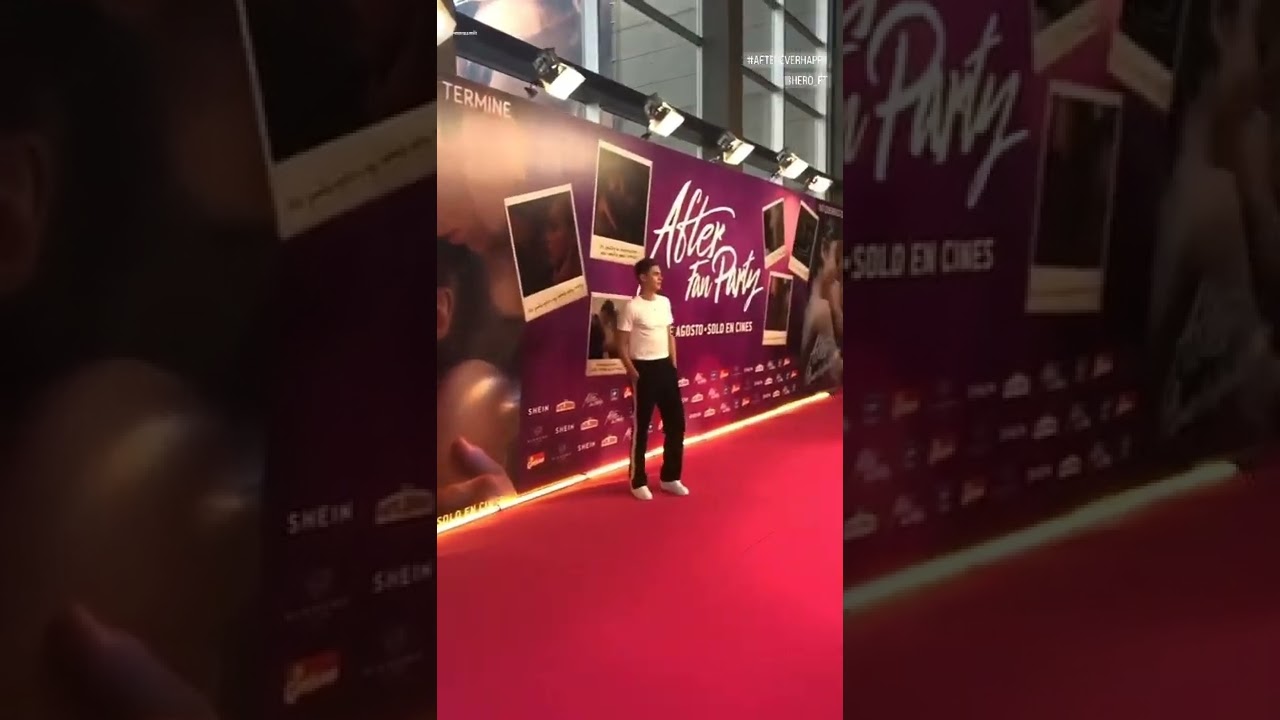 Hero attends the red carpet at the AEH&rsquo;s premiere in Madrid, Spain tonight!