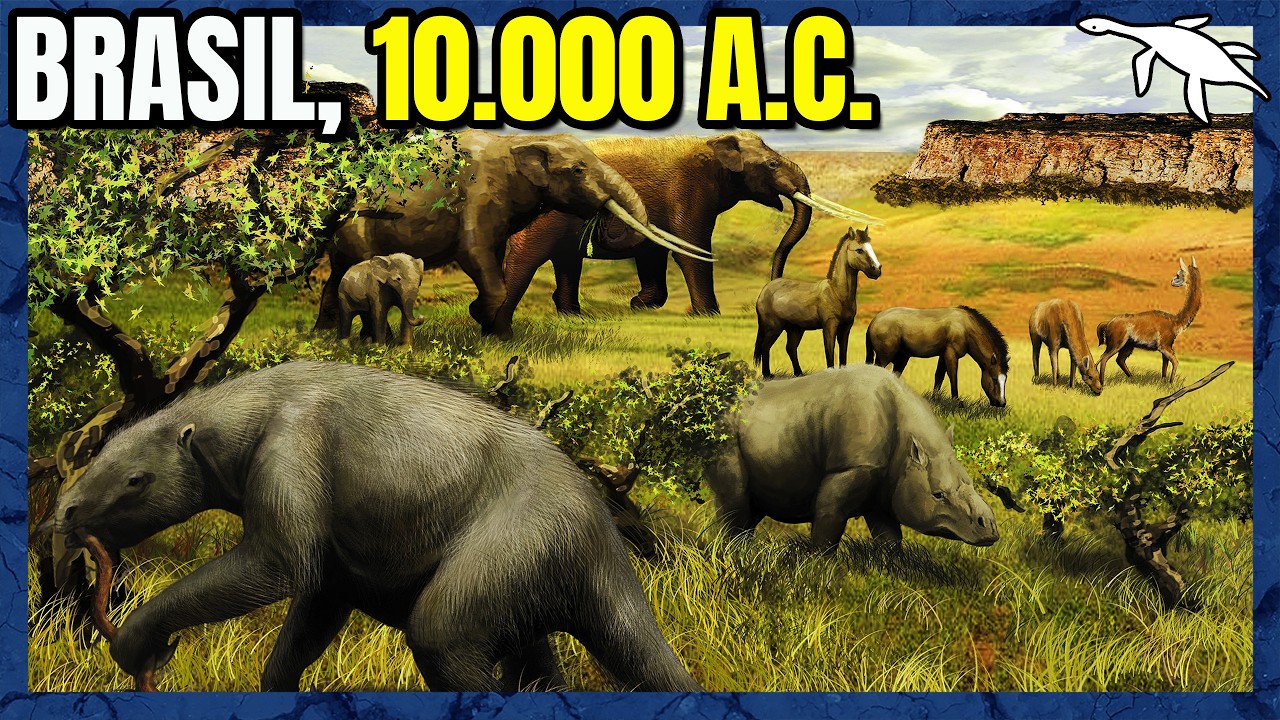 COMO era o BRASIL há 10 MIL ANOS?
