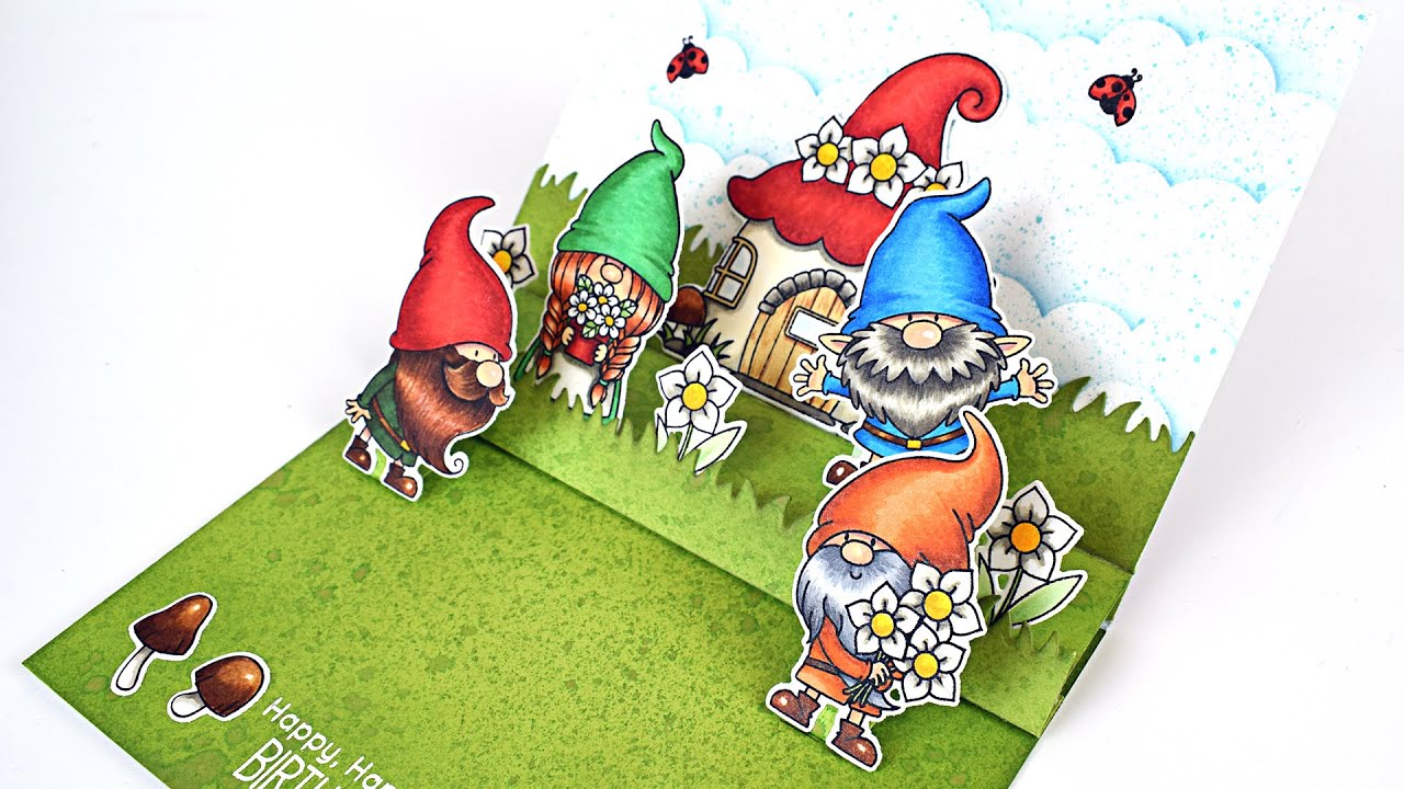How to Create a Pop-Up Scene Card