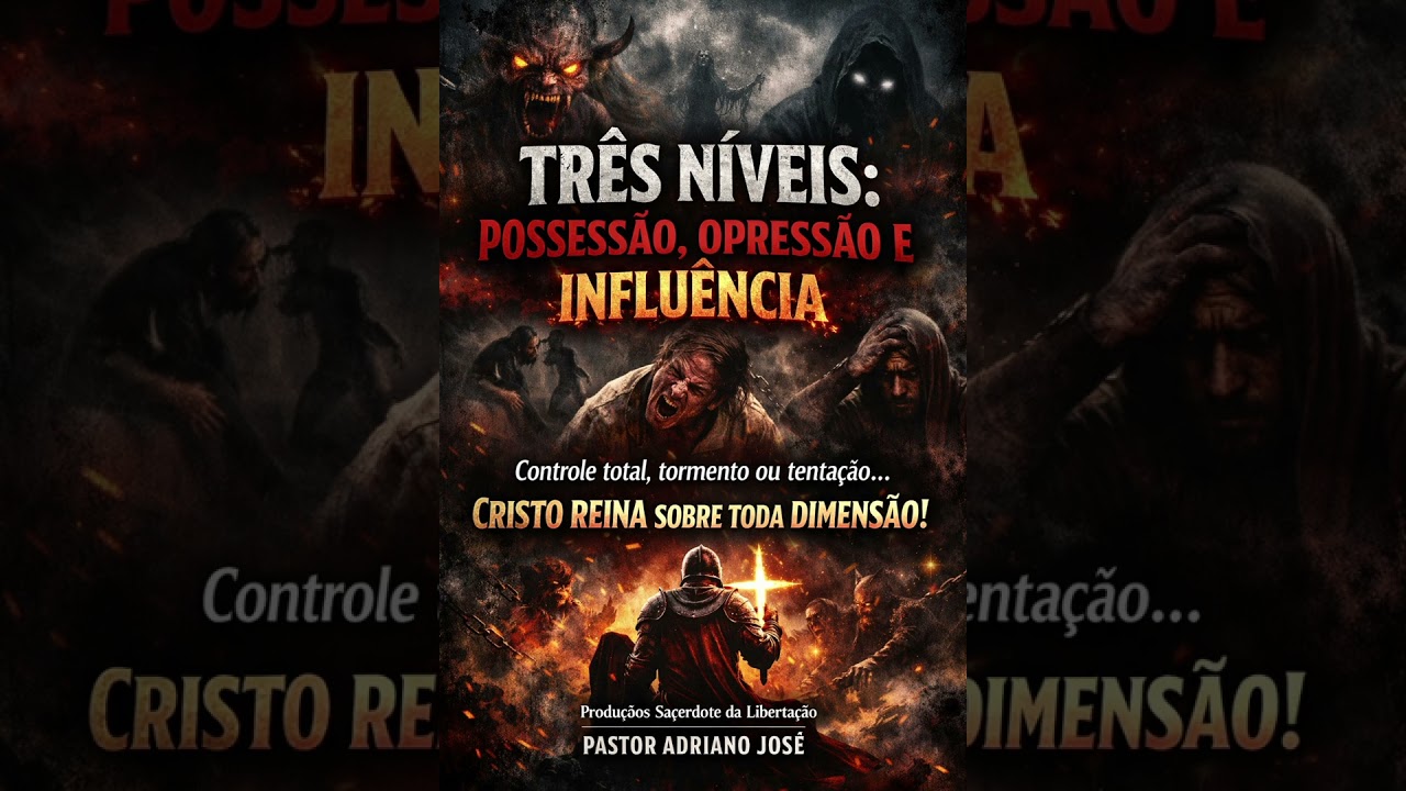 Três níveis de possessão de demônio