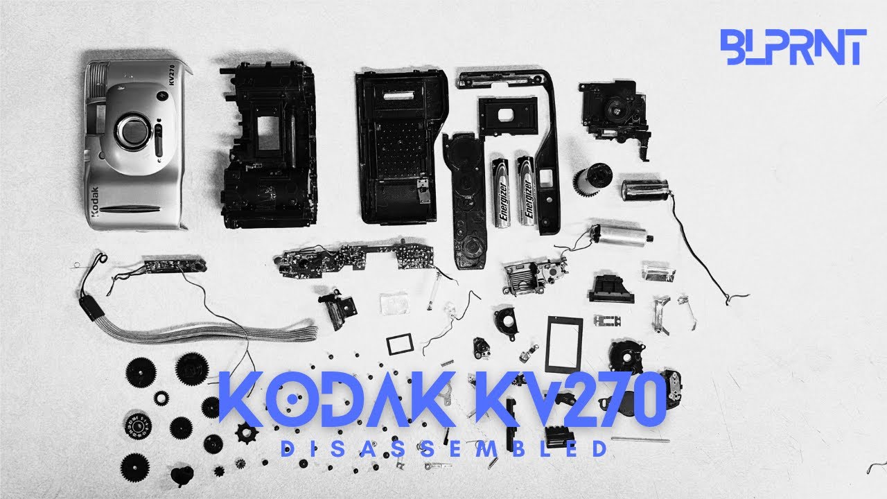 DISASSEMBLED: Kodak KV270 Film Camera
