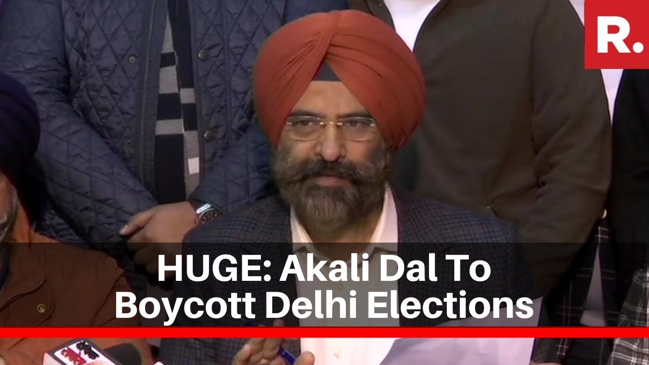 HUGE: Akali Dal To Boycott Delhi Elections, Says It Won't Change CAA Stand On BJP's Request