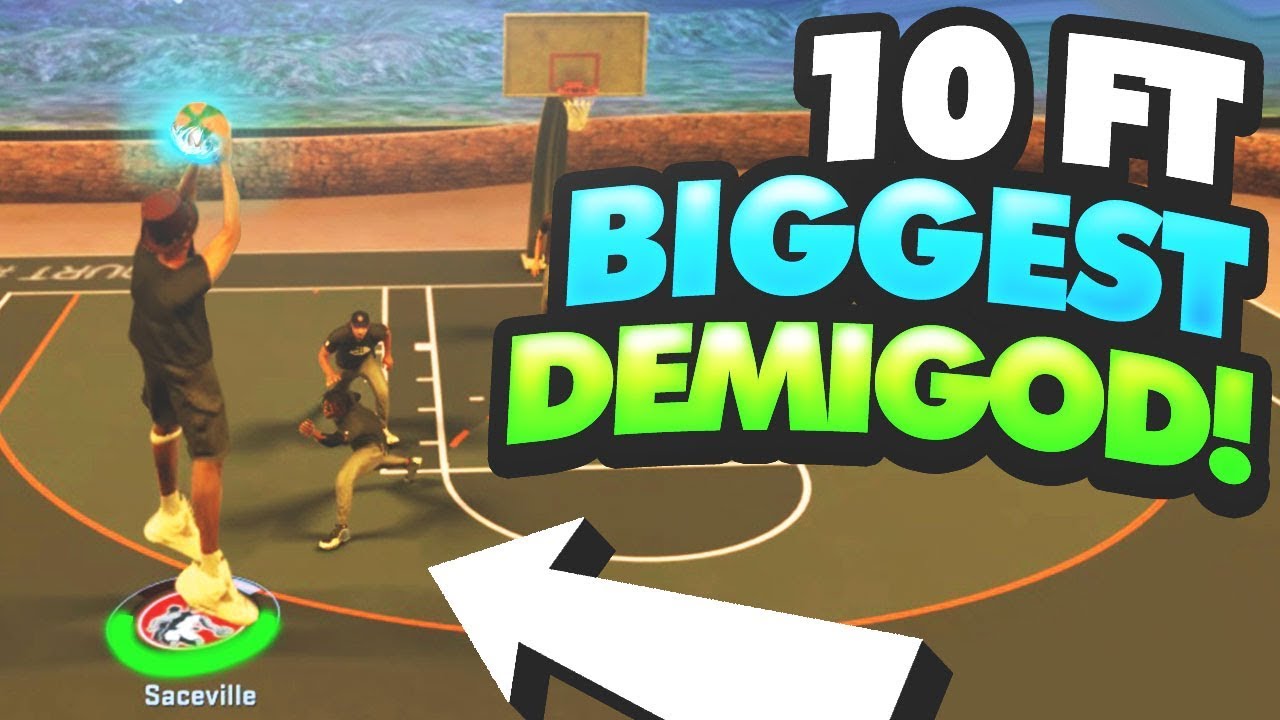 10 FT GIANT! • BIGGEST CENTER ON NBA 2K MyPARK EVER