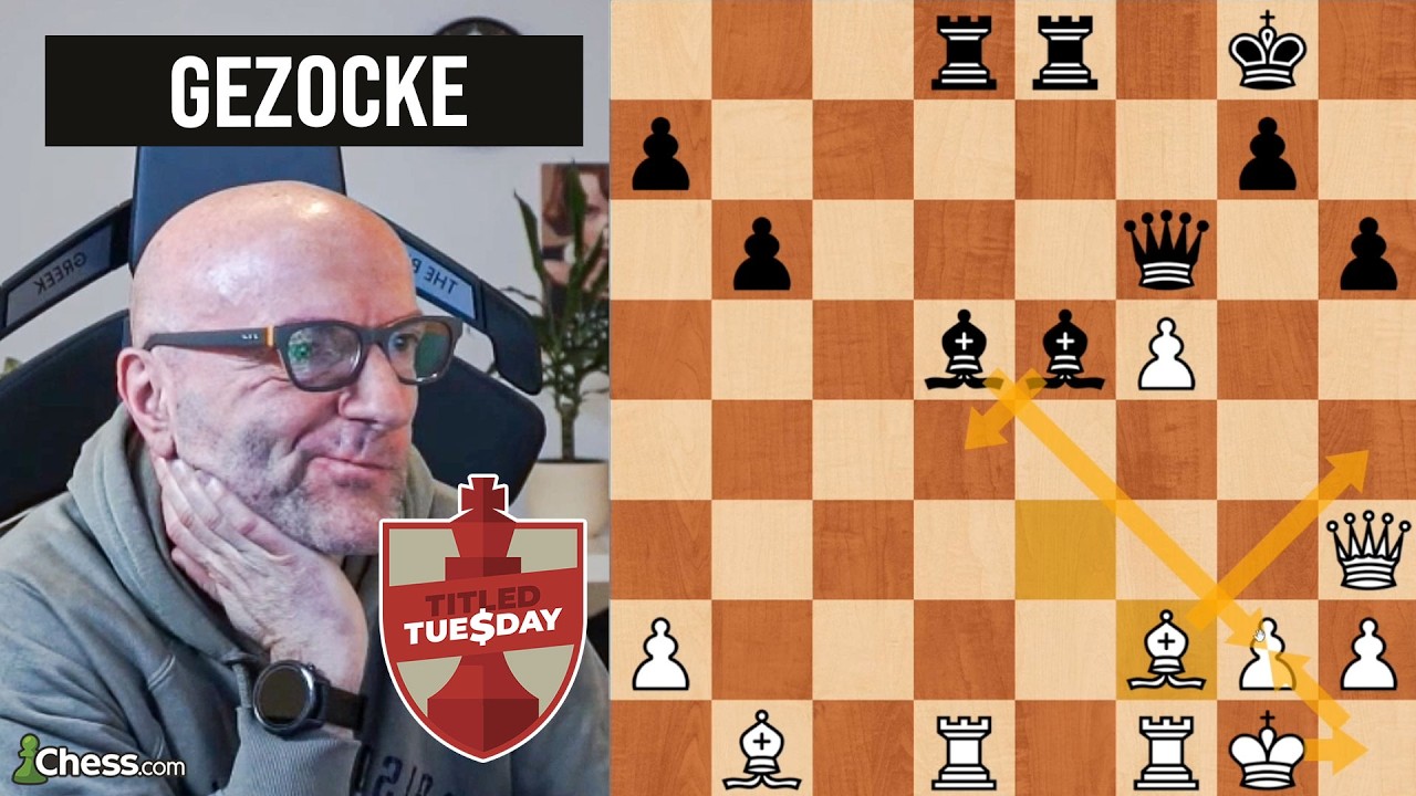 Zeitnotgezocke gegen Großmeister!