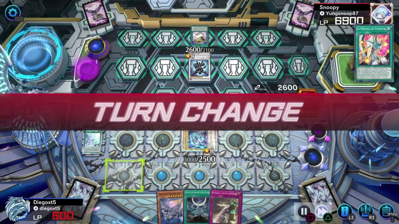 Blue Eyes Buster Blader VS Dark Magician