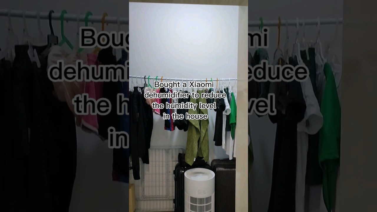 Xiaomi Mijia Dehumidifier | DIY laundry dryer room #dehumidifier #hdbsingapore  #laundry