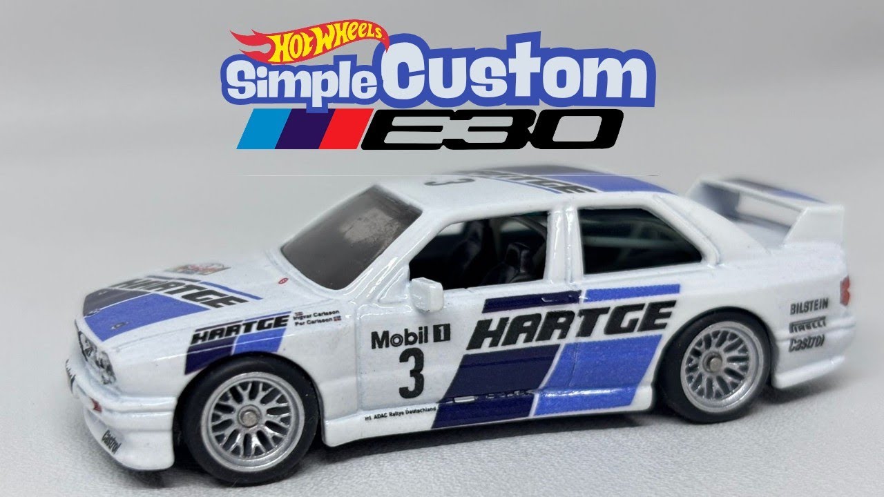 BMW E30 M3 Hot Wheels Custom | Make it More Realistic