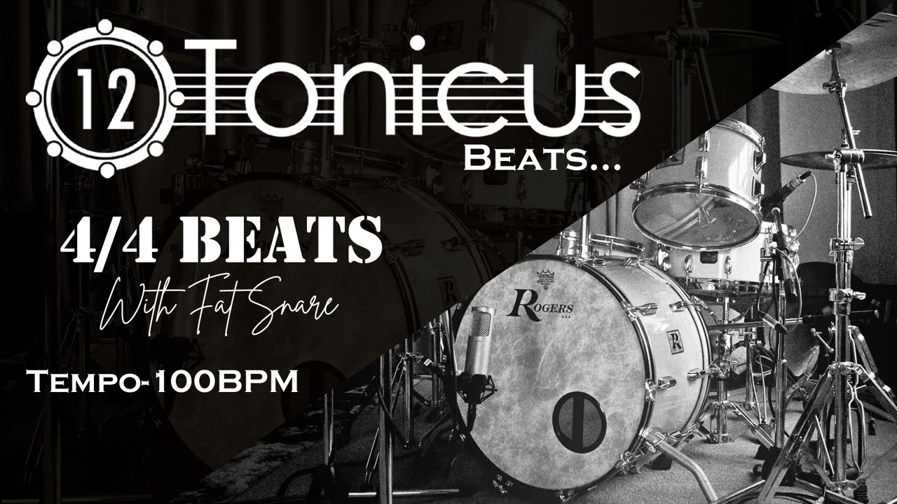 4/4 Beat | Fat Snare | 100 BPM | 12Tonicus Beats