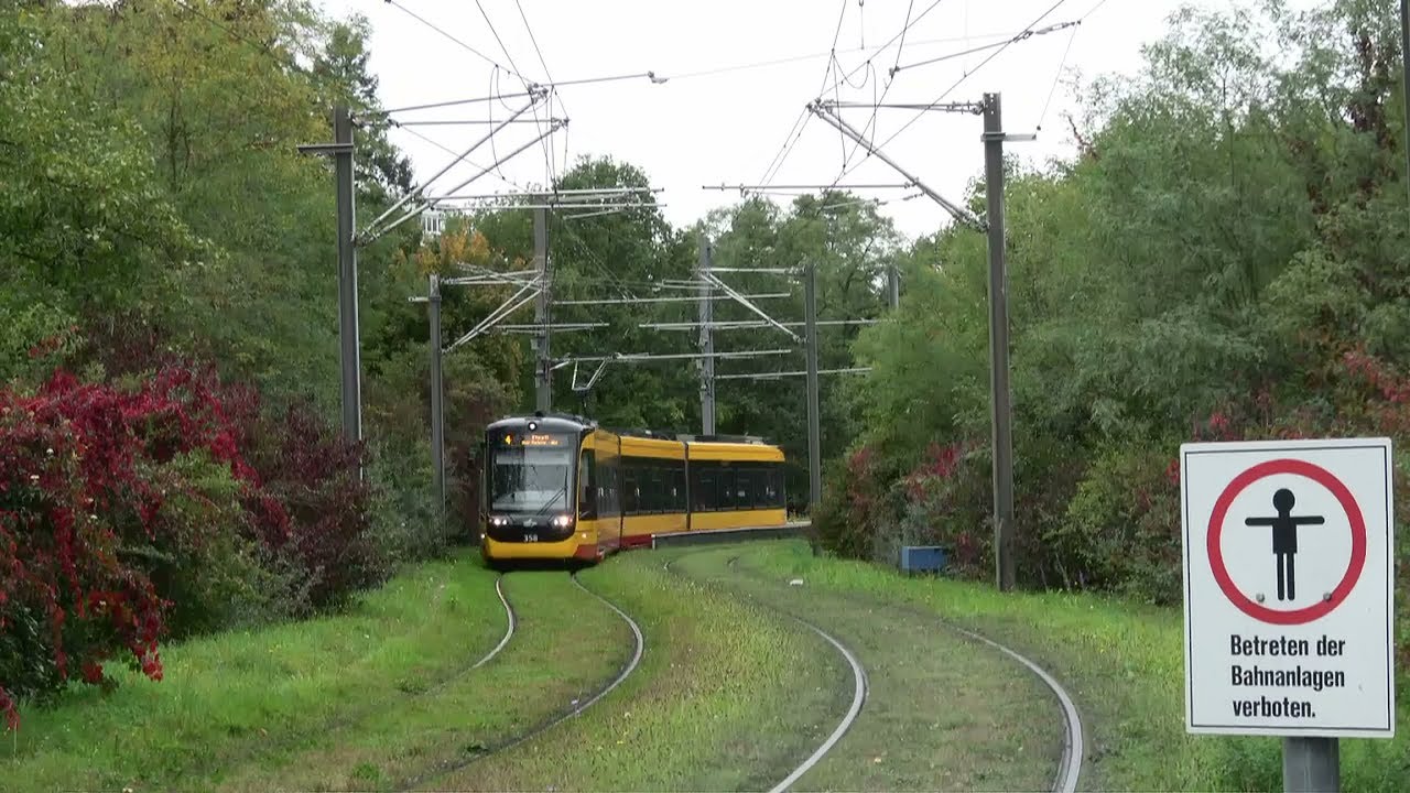 VBK Vossloh Citylink NET 2012 331, 341, 358 & 348 tram | Waldstadt Karlsruhe | tramlijn 4