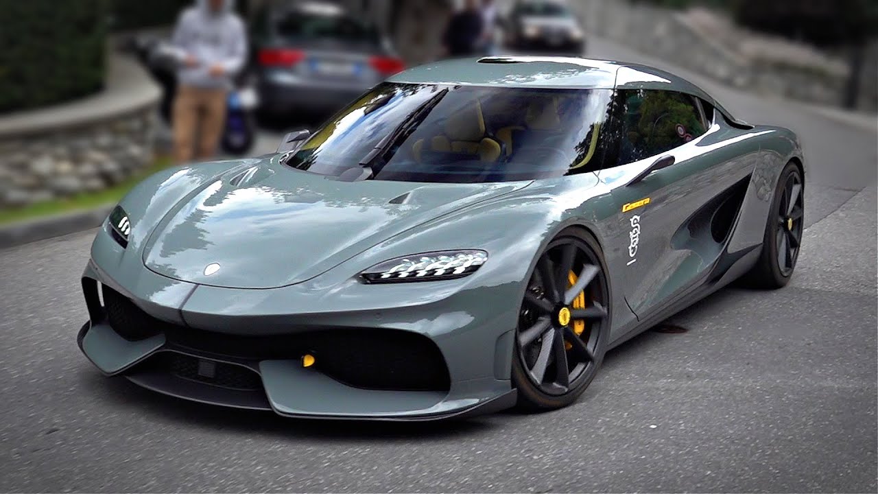 2021 Koenigsegg Gemera Mega-GT Driving on Public Roads, Unloading From Trailer & More!