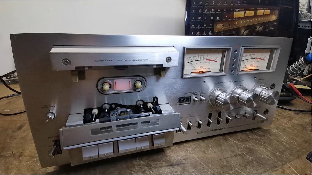 Pioneer CT F1000 Mantenimiento Restauración   Consejos Útiles