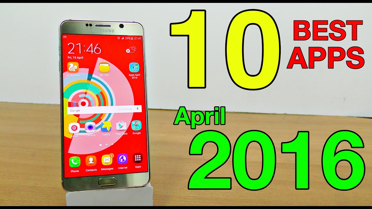 Top 10 Best Android Apps of April 2016 (4K)