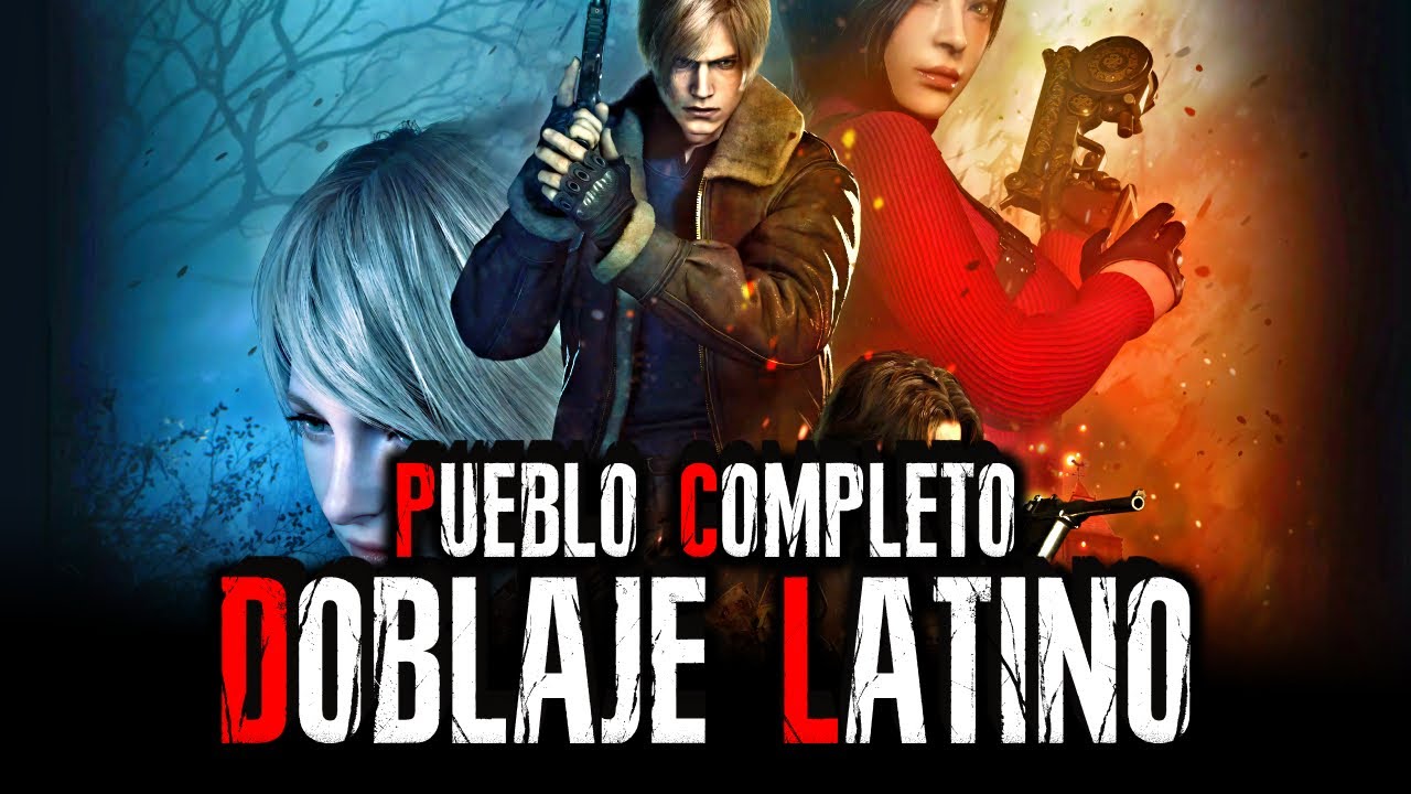 RESIDENT EVIL 4 REMAKE Doblaje Latino | RE4 Pueblo Completo Español Latino (PS5)
