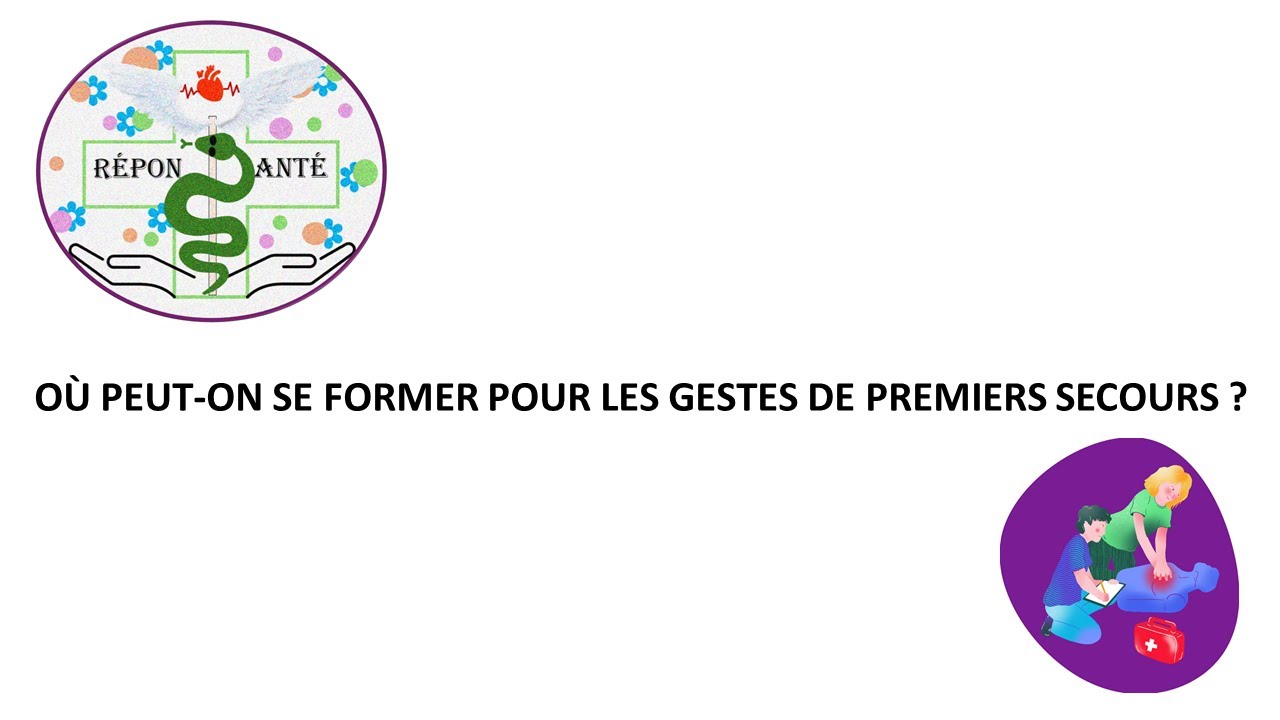 Où peut-on se former pour les gestes de premiers secours ?