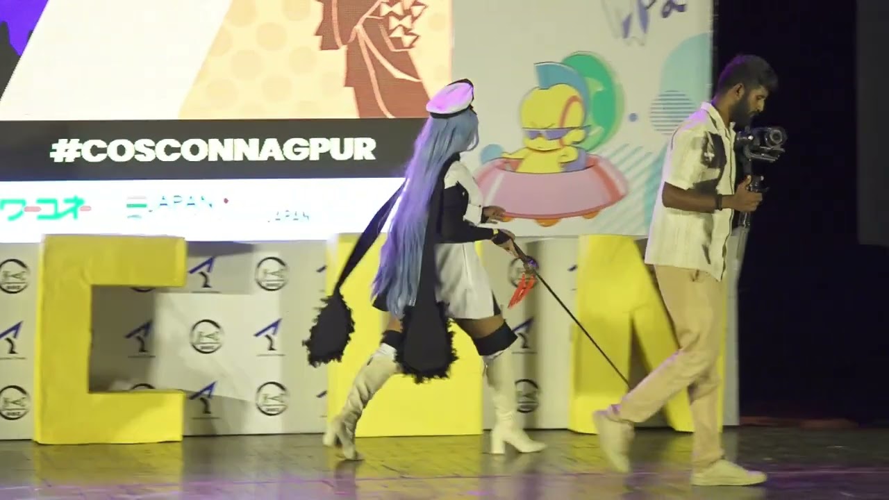 COSPLAY RAMPWALK AT #COSCONNAGPUR by Nagpur Anime Club at Suresh Bhat audi on 8/9/2024