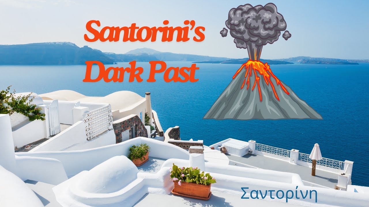 🌊 Welcome to Santorini &ndash; The Mysterious Volcanic Island! 🌋🏝️ #santorini   #volcano #travelvlog