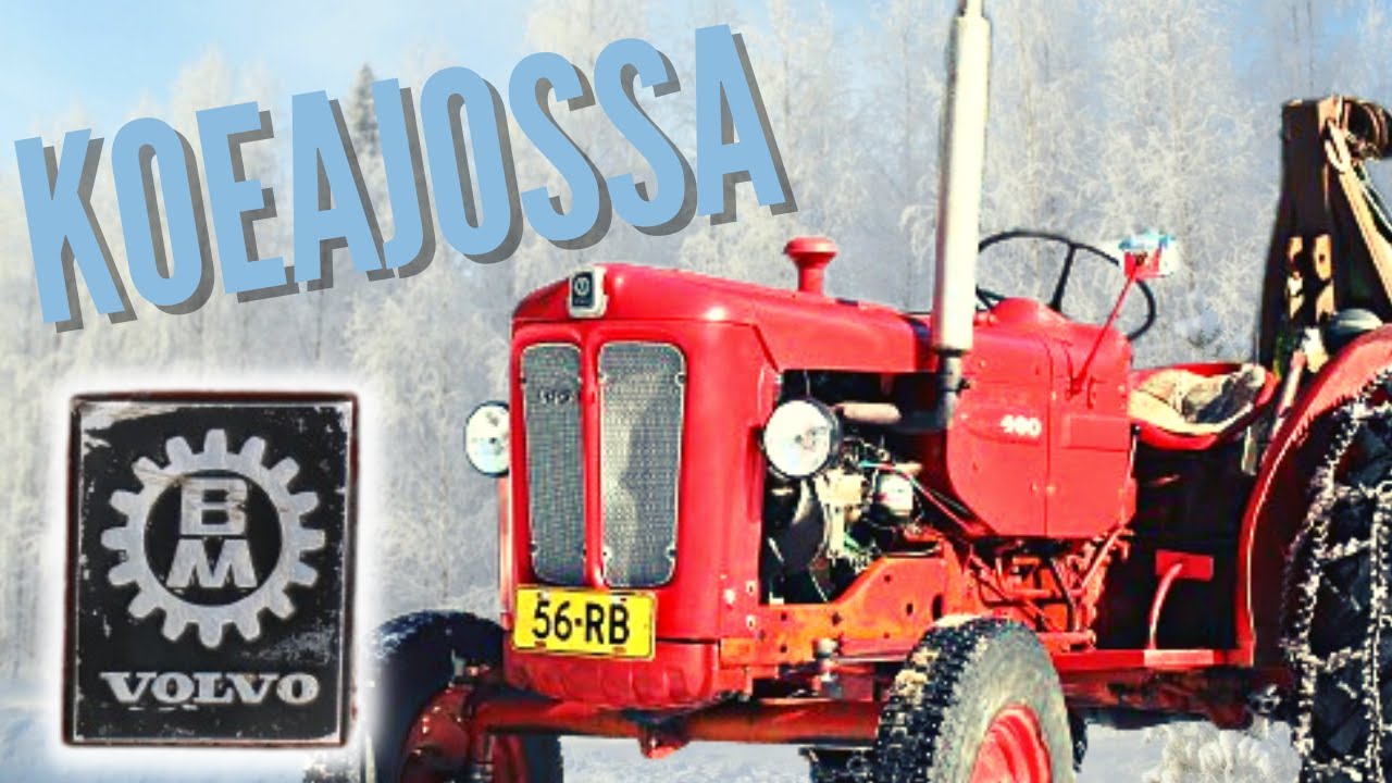 Volvo BM 400 Buster Koeajo ja Historia