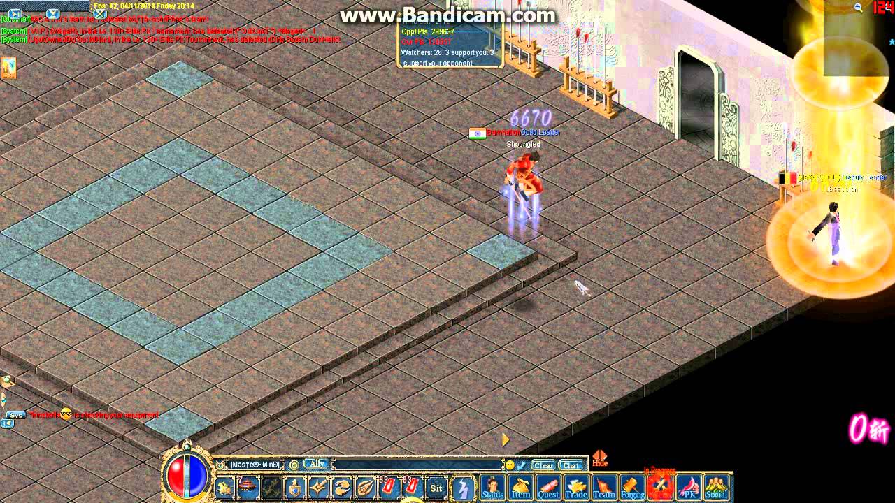 Conquer Online ELITE PK Loss vs lucky fire