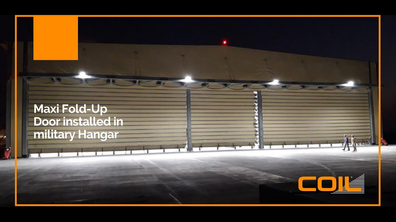 COIL Maxi door in Military Hangar