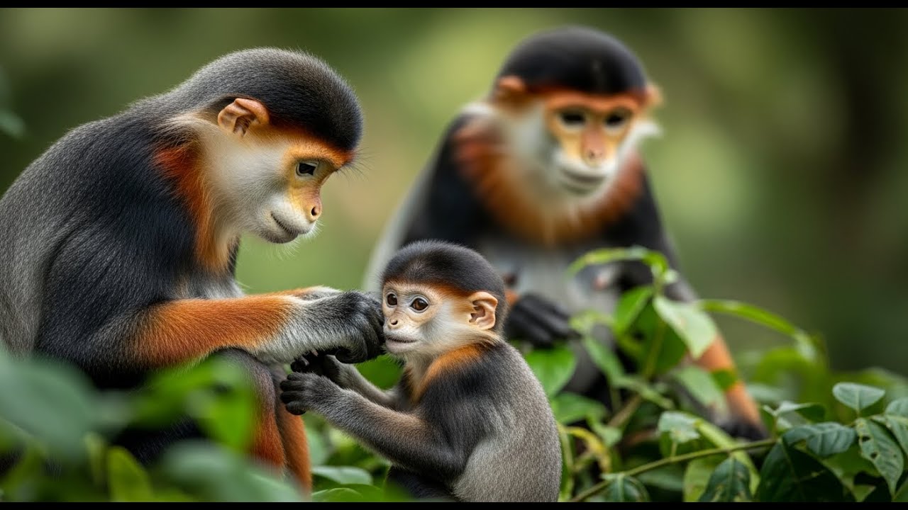 Why This Endangered Monkey is One of the World&rsquo;s Most Colorful Primates | Calming and Relaxing Music