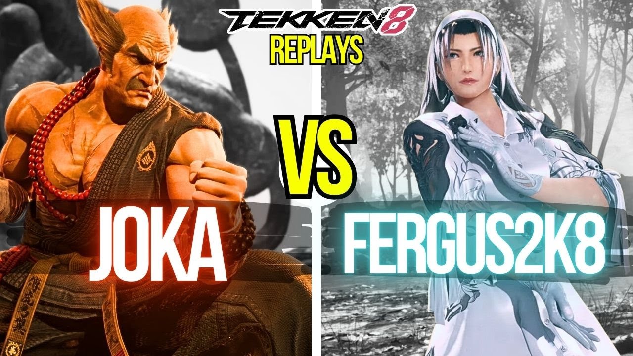 T8 Pro 🕹️ Joka (#1 Heihachi) vs Fergus2k8 (Jun) 🕹️ Tekken 8 Replays