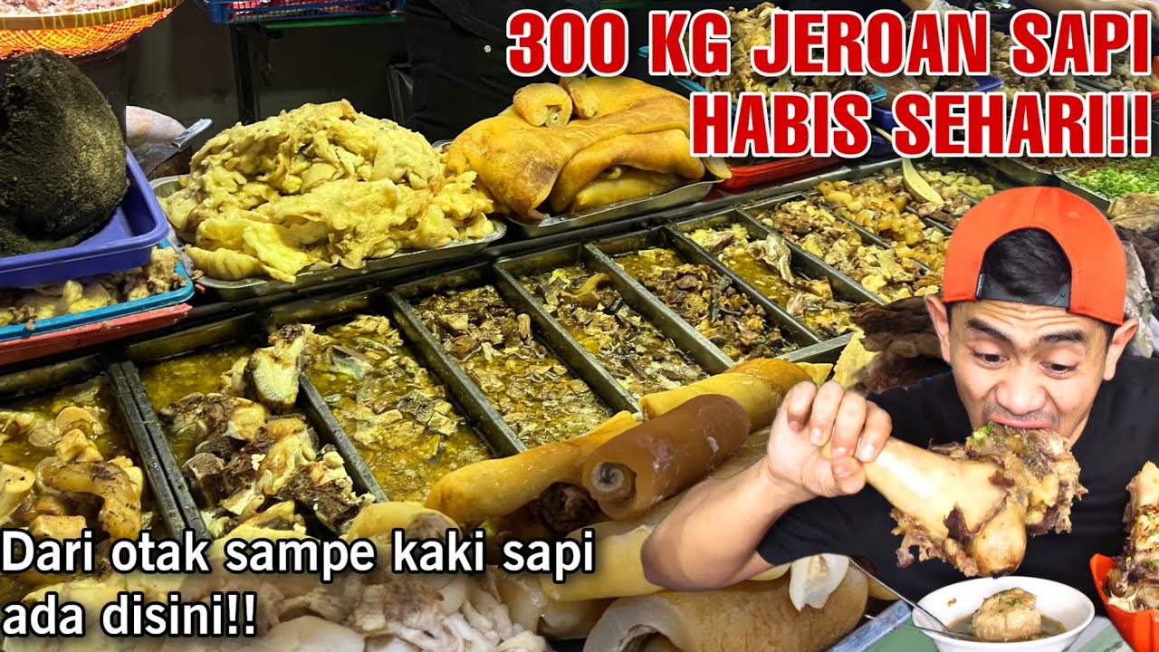 BAKSO JEROAN SAPI PALING GANAS DIMUKA BUMI !!