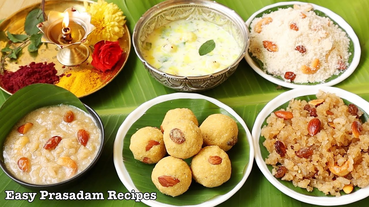 కృష్ణాష్టమి స్పెషల్👉10 ని||ల్లో కృష్ణుడికి ఇష్టమైన 5 కమ్మని ప్రసాదాలు😋| 5 Prasadam Recipes In Telugu