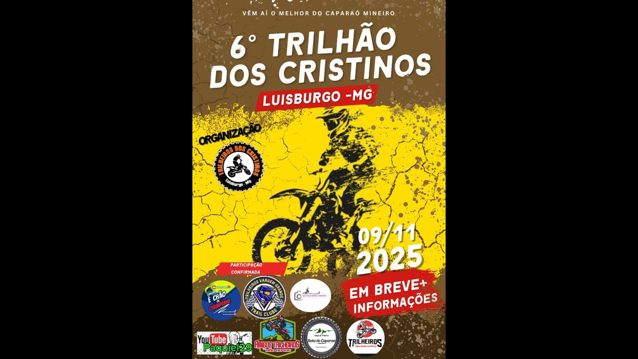 6° TRILHÃO DOS CRISTINOS PARTE 1 - 25 MINUTOS DE MÃO EM BAIXO