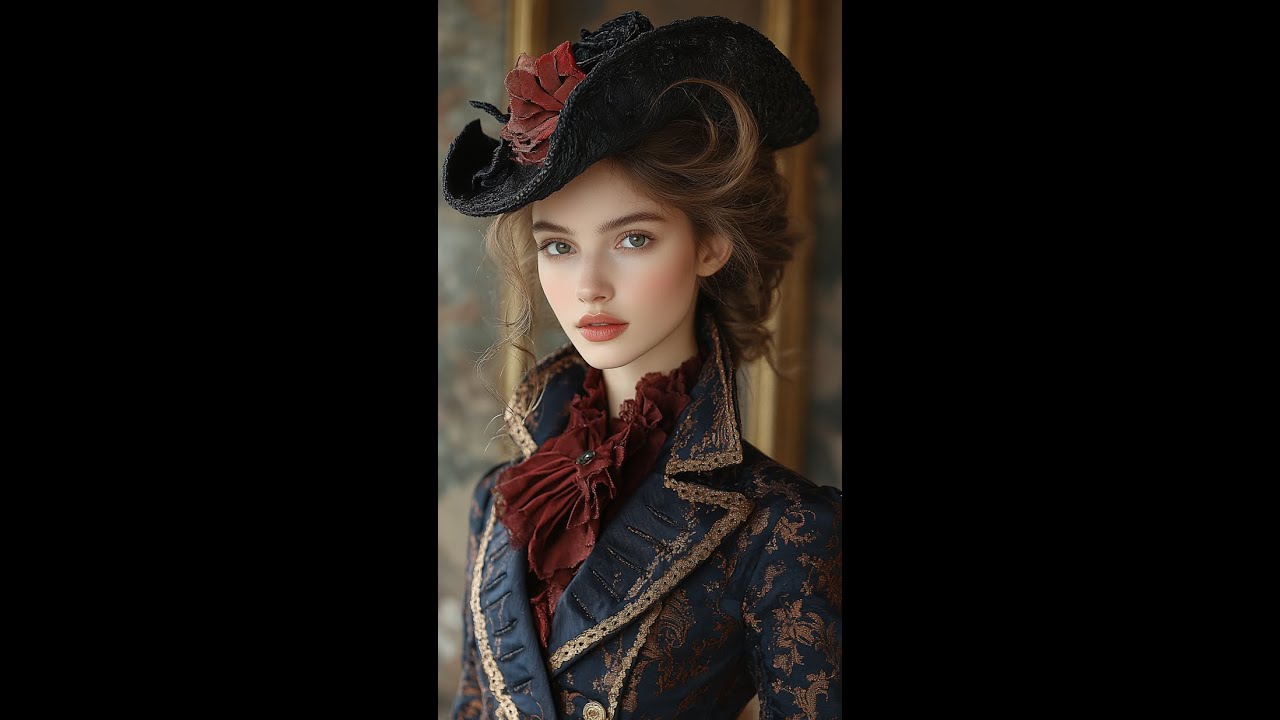 Regal Vintage Ensemble with Charming Hat #fashion #vintage #elegance