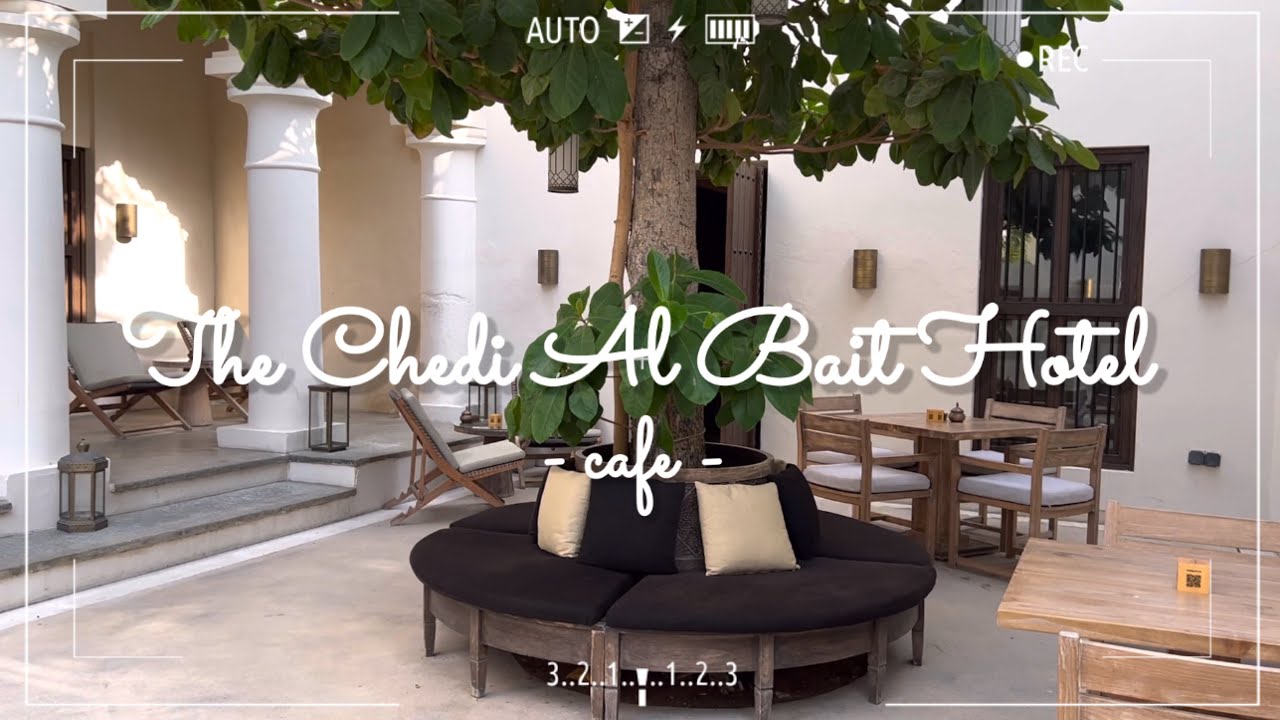 샤르자 vlog | Sharjah, The Chedi Al Bait Hotel cafe tour 카페 투어