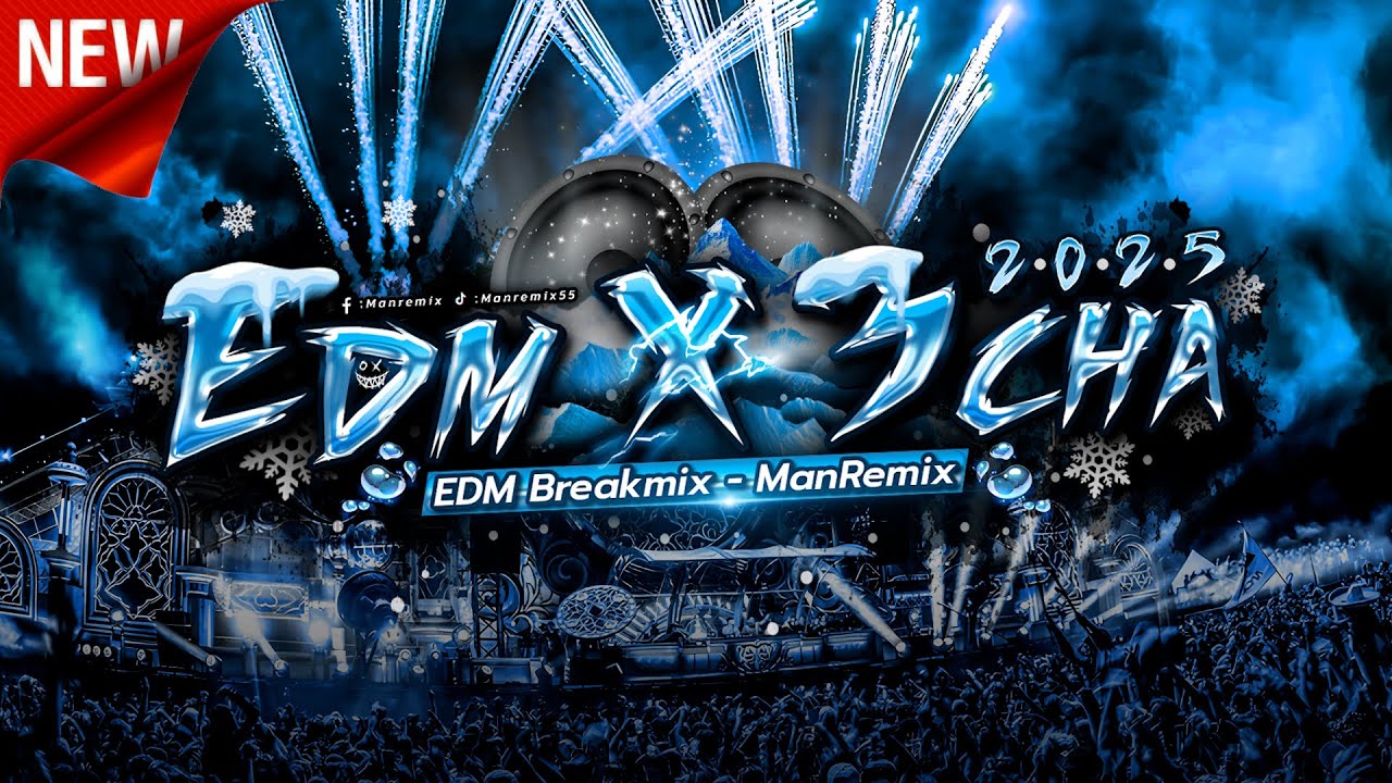 รวมเพลงตื๊ดๆ #กำลังฮิตในtiktok เพลงตื๊ด โคตรมันส์ BreakMix EDM 2025 - ManRemix