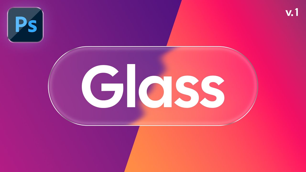 How to Create Glass Effect in Photoshop Tutorial (Easy)