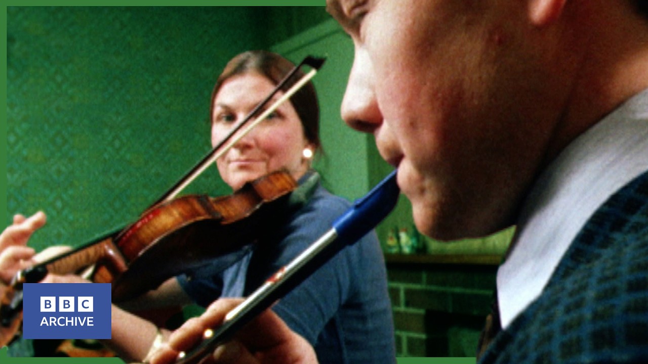 1974: Traditional Music in PORTGLENONE | Nationwide | Voice of the People | BBC Archive