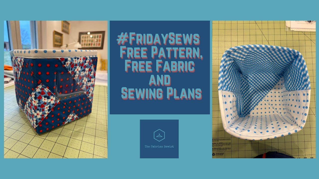 #fridaysews - Free Pattern, Free Fabric and Sewing Plans