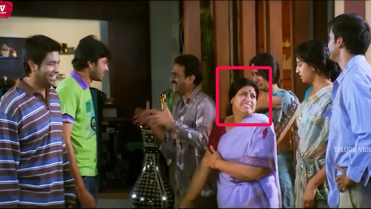 Allari Naresh Superhit Movie Temple Comedy Scene | Allari Naresh | Sudha | @TeluguVideoZ