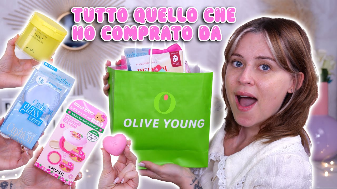 HAUL PRODOTTI COREANI 🇰🇷 i miei acquisti da OLIVE YOUNG!