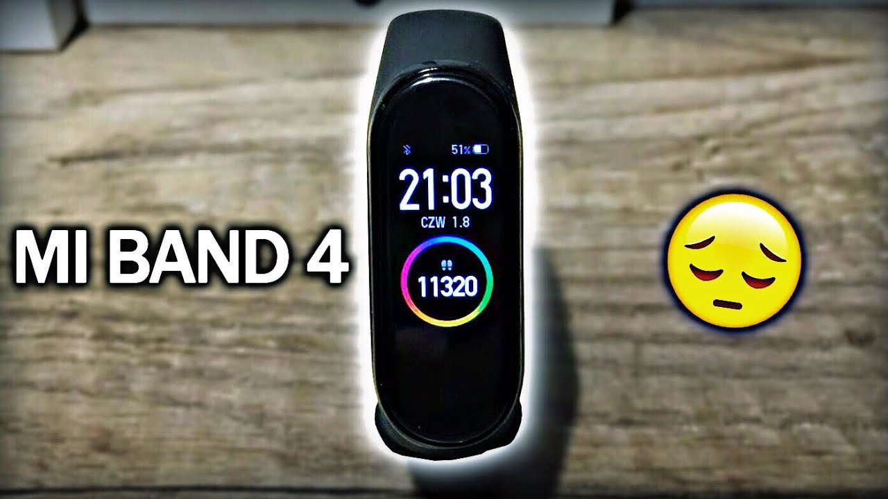 Wady i minusy Xiaomi Mi Band 4 I Duży problem dla sportowców, Mi Band 5 lepszy?