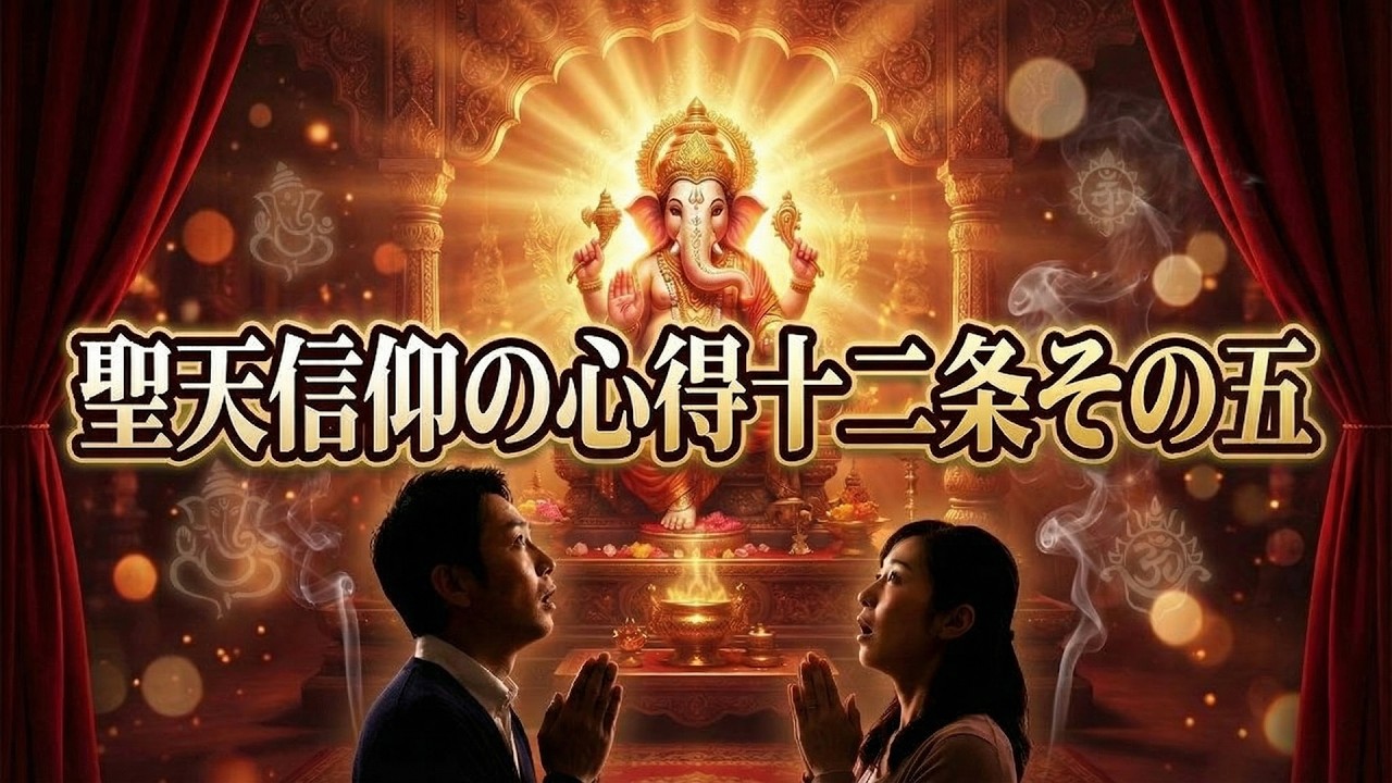 【聖天信仰の心得十二条その五】なぜあの人だけ願いが叶うのか｜願いが届かないのはあなたのせいじゃない【聖天様に仕える聖夫婦】